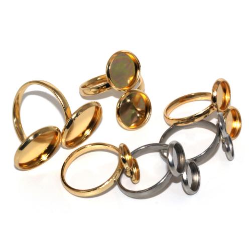 Edelstahl Ringe, 304 Edelstahl, DIY & verschiedene Größen vorhanden, keine, 20PCs/Tasche, verkauft von Tasche