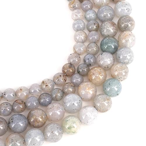 Gemstone Jewelry Beads Opal Round DIY mixed colors Sold Per Approx 38 cm Strand