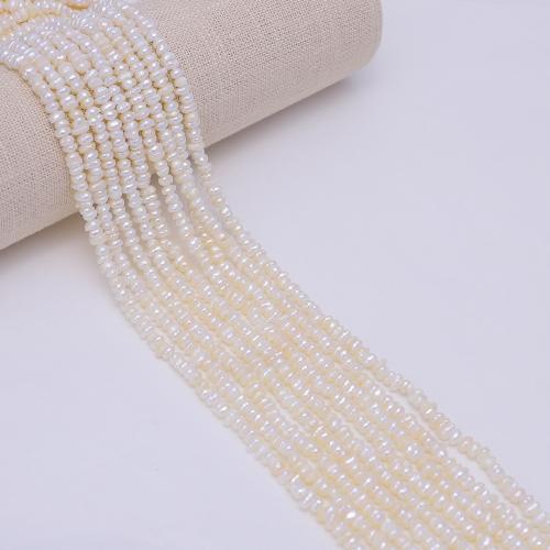 Keishi Kulturan Slatkovodni Pearl perle, možete DIY, bijel, about:5-6mm, Prodano Per Približno 38 cm Strand