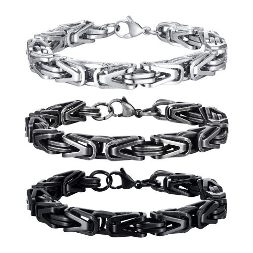 Stainless Steel Jewelry Bracelet 304 Stainless Steel plated fashion jewelry & for man Sold By PC