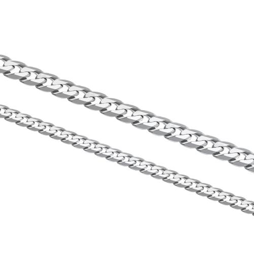 925 Sterling Silver Chains DIY silver color Sold By m