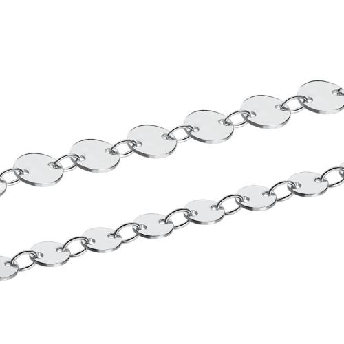 925 Sterling Silver Chains DIY silver color Sold By m