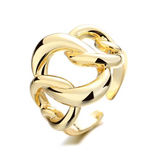 Brass Finger Ring fashion jewelry & for woman & hollow golden Sold By PC