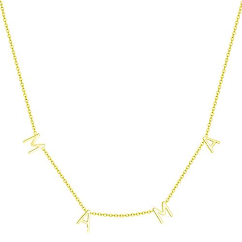 Collane d'argento sterlina, 925 sterline d'argento, with 5cm extender chain, gioielli di moda & per la donna, Lunghezza Appross. 40 cm, Venduto da PC