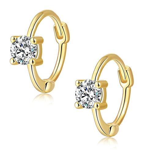 925 Sterling Silver Lever Back Earring fashion jewelry & micro pave cubic zirconia & for woman Sold By Pair