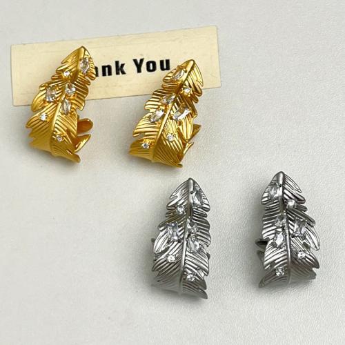 Zinc Alloy Stud Earring Perfume Bottle fashion jewelry & for woman & with rhinestone Sold By Pair