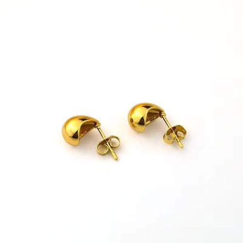 Stainless Steel Stud Earrings 304 Stainless Steel fashion jewelry & for woman Sold By Pair