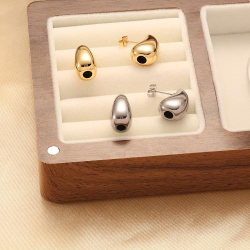 Stainless Steel Stud Earrings 304 Stainless Steel fashion jewelry & for woman Sold By Pair