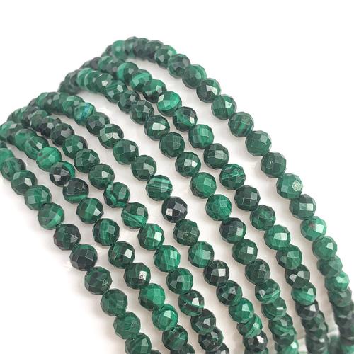 Natural Malachite Beads DIY & faceted green Sold Per Approx 38 cm Strand