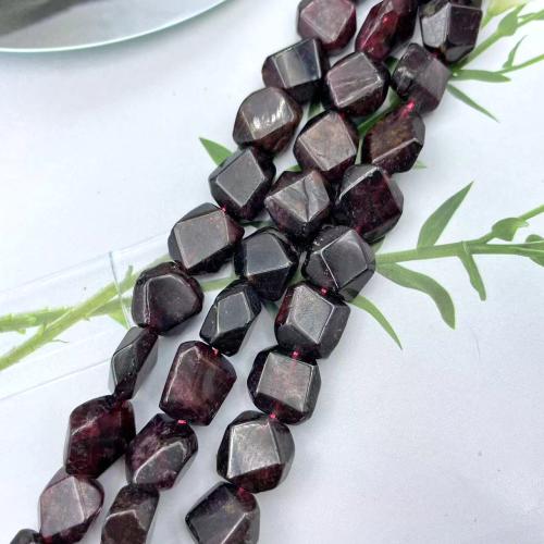 Natural Garnet Beads DIY 12mm Sold By Strand