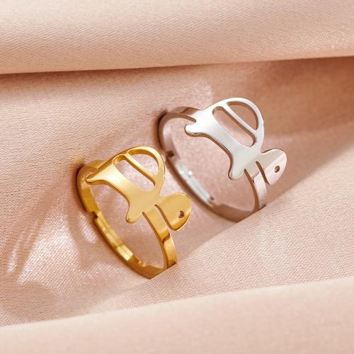 Stainless Steel Finger Ring 304 Stainless Steel Turtle plated for woman inner ~20mm Sold By PC