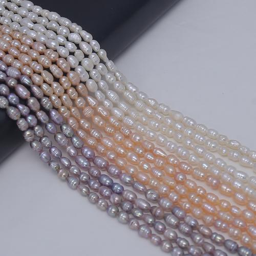 Cultured Rice Freshwater Pearl Beads DIY mm Sold Per Approx 38 cm Strand