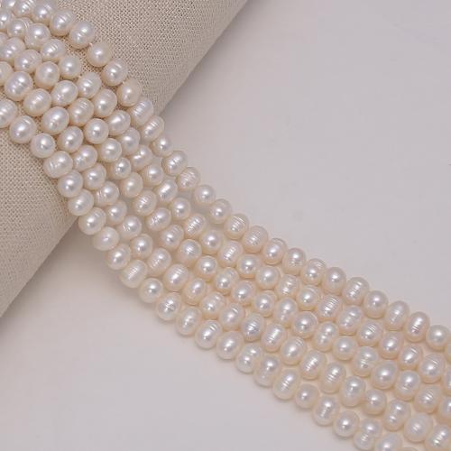 Cultured Rice Freshwater Pearl Beads DIY white mm Sold Per Approx 34 cm Strand