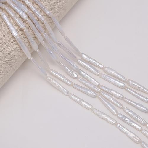 Cultured Biwa Freshwater Pearl Beads DIY white 26mm Sold Per 39 cm Strand