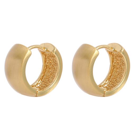 Brass Leverback Earring plated for woman 18mm Sold By Pair