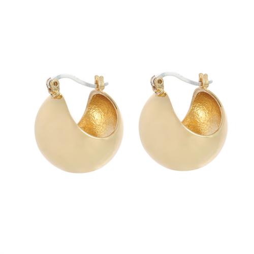 Brass Leverback Earring plated for woman 17mm Sold By Pair