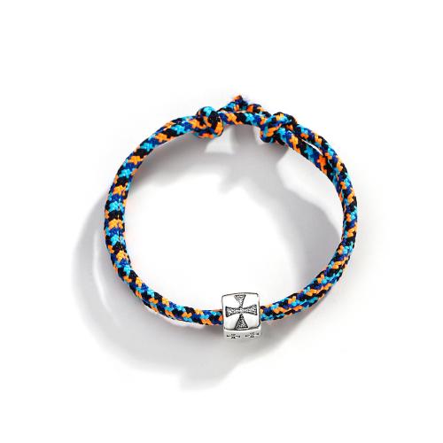 Zinc Alloy Bracelet with Polyester plated Bohemian style & Unisex Sold By PC