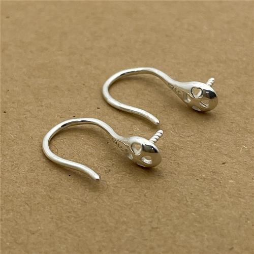 925 Sterling Silver Earring Drop, 925 sterling zilver, DIY, Verkocht door pair