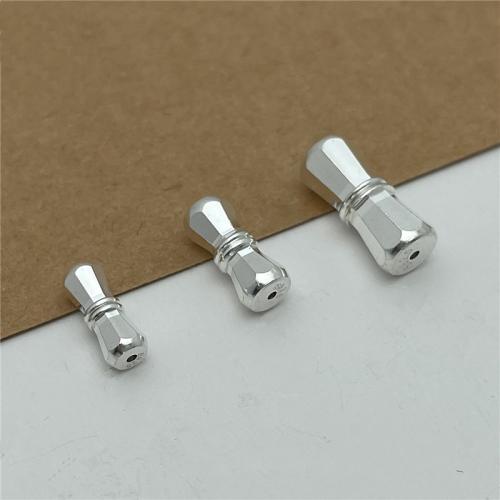 925 Sterling Silver Screw kopča, možete DIY & različite veličine za izbor, Prodano By PC