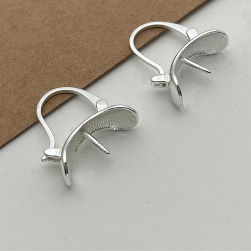 925 Sterling Silver Lever Back Earring Blank DIY Sold By Pair