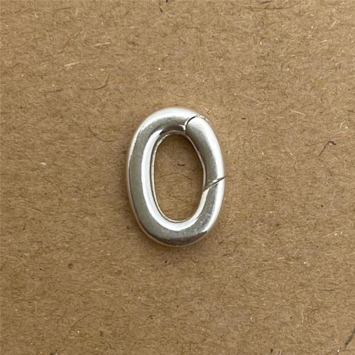 925 Sterling Silver Spring Buckle DIY Sold By PC