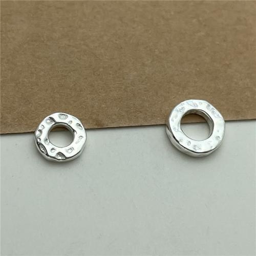 Gasket, 925 Sterling Silver, DIY & méid éagsúla do rogha, Díolta De réir PC