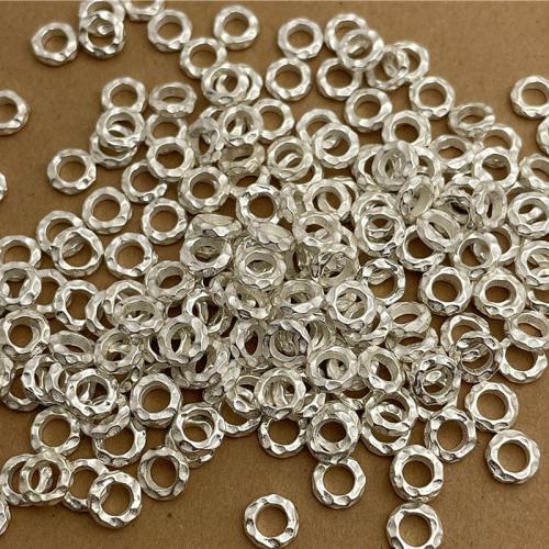 Spacer Beads Jewelry 925 Sterling Silver DIY Sold By PC