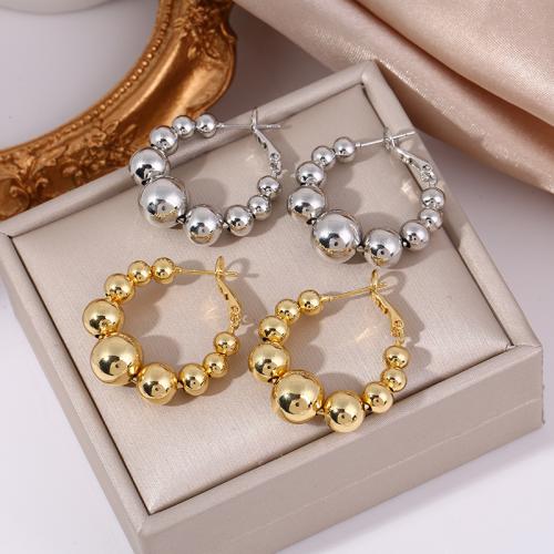 Brass Leverback Earring fashion jewelry & for woman Sold By Pair