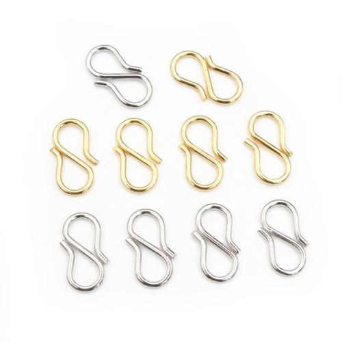 Stainless Steel Jewelry Clasp 304 Stainless Steel DIY Sold By Bag