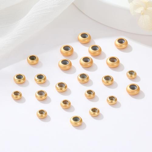 Brass Stopper Beads with Silicone sang gold plated DIY nickel lead & cadmium free Approx Sold By Bag