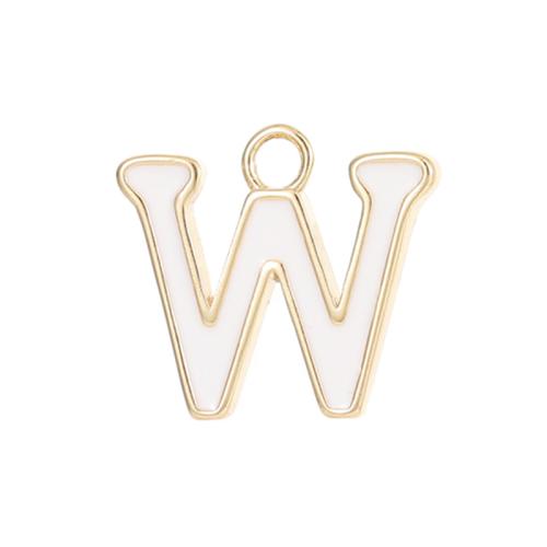 Messing hangers, De Brief van het alfabet, gold plated, brieven zijn van A tot Z & DIY & glazuur, meer kleuren voor de keuze, nikkel, lood en cadmium vrij, Verkocht door PC