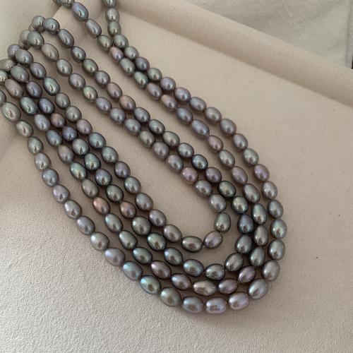 Cultured Rice Freshwater Pearl Beads DIY .5-7mm Sold Per Approx 38 cm Strand