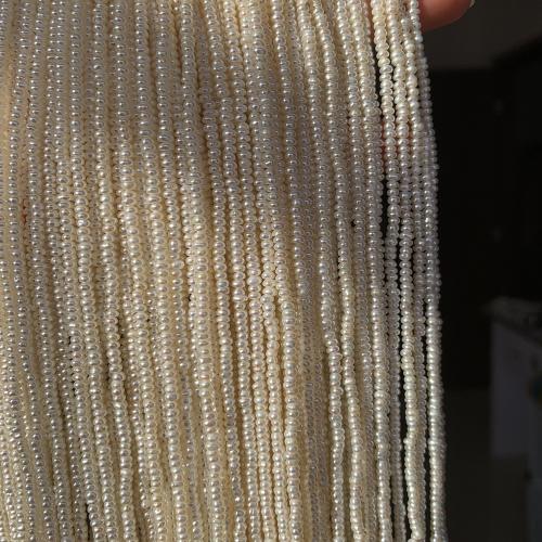 Cultured Potato Freshwater Pearl Beads DIY white .5mm Sold Per Approx 38 cm Strand