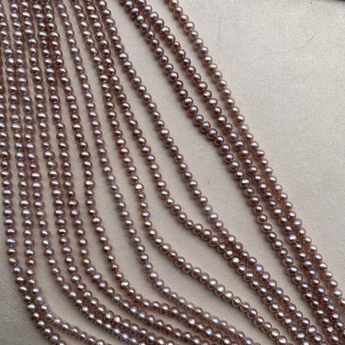 Cultured Potato Freshwater Pearl Beads DIY purple pink mm Sold Per Approx 38 cm Strand