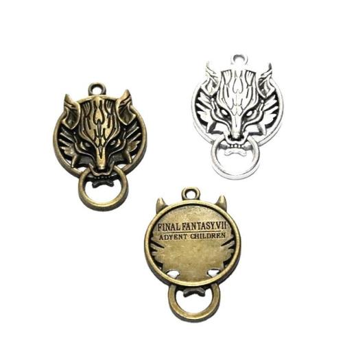 Zinc Alloy Animal Pendants plated DIY Sold By Bag