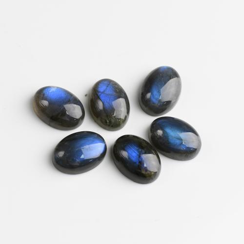 Cabochons en pierres précieuses, Labradorite, ovale, poli, DIY & normes différentes pour le choix, Vendu par PC