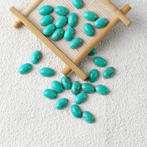 Přírodní Turquoise Cabochon, Oválný, DIY & různé velikosti pro výběr, Prodáno By PC