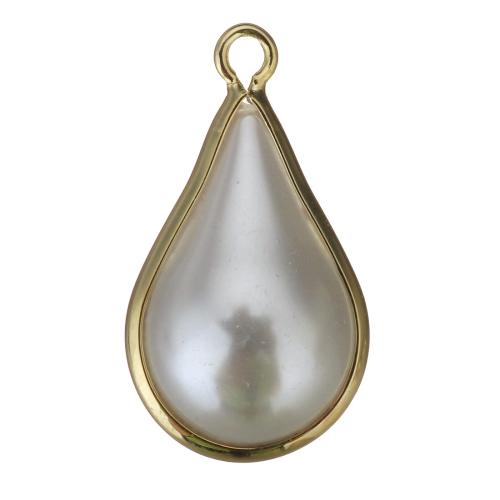 Brass Jewelry Pendants Teardrop gold nickel lead & cadmium free Approx Sold By Lot