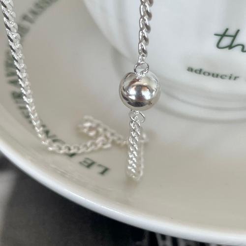 925 Sterling Silver Necklaces fashion jewelry & for woman Length Approx 40 cm Sold By PC