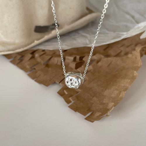 925 Sterling Silver Necklaces fashion jewelry & for woman Length Approx 45 cm Sold By PC