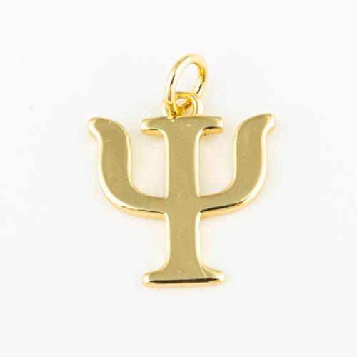 Brass Jewelry Pendants fashion jewelry & Unisex golden Approx 3mm Sold By PC