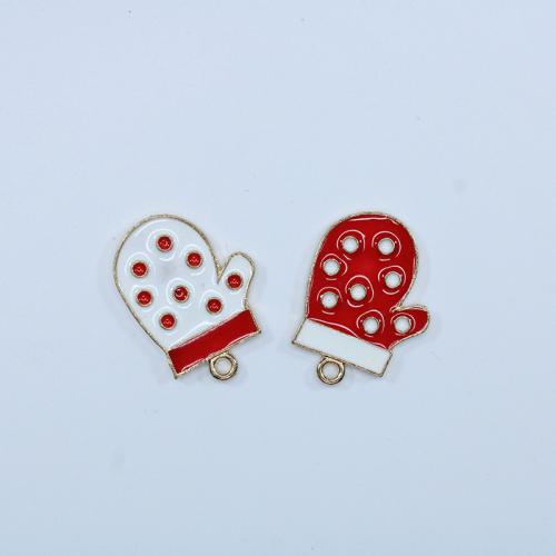 Zink legering emalj hängen, Zink Alloy, guldfärg pläterade, Jul Design & DIY, fler färger för val, nickel, bly och kadmium gratis, 17x23mm, Ca 100PC/Bag, Säljs av Bag