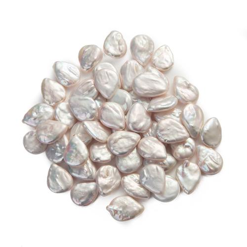 Natural Freshwater Pearl Loose Beads Teardrop DIY white aboutuff1a14-18mm Sold By PC