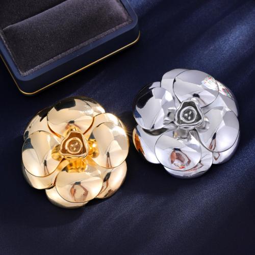 Zinc Alloy Brooches petals plated for woman Sold By PC