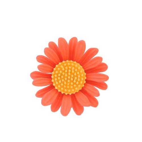 Zinc Alloy Brocher, Daisy, malede, for kvinde, flere farver til valg, Solgt af PC