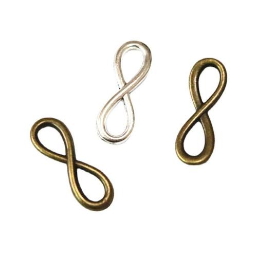 Zinco-Alloy-Connettore, lega in zinco, placcato, DIY & 1/1 anello del connettore, nessuno, 23.50x8mm, 100PC/borsa, Venduto da borsa