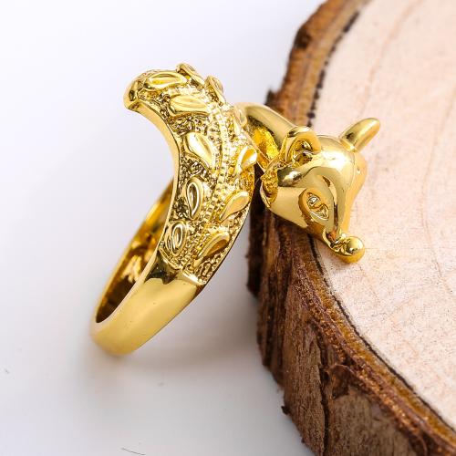 Zinc Alloy Finger Ring Fox fashion jewelry & for woman US Ring Sold By PC