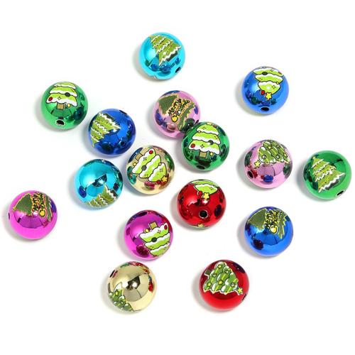 Acrylic Jewelry Beads Round DIY 16mm Sold By Bag