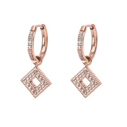 Cubic Zirconia Zestawy Biżuteria ze Stali Nierdzewnej, Stal nierdzewna 304, Powlekane, różne style do wyboru & mikro utorować cyrkonia, dostępnych więcej kolorów, sprzedane przez PC