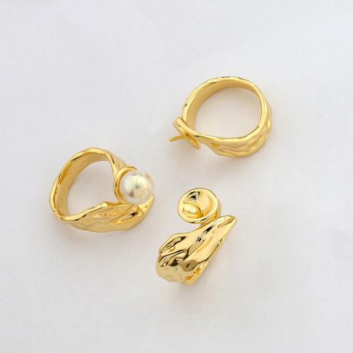 Brass Ring Mountings DIY Sold By PC